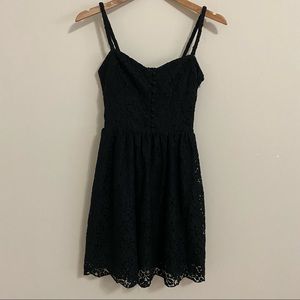 ARITZIA TALULA Lace Black Dress; Size 0